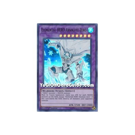 Elemental HERO Absolute Zero (Ultra Rare)