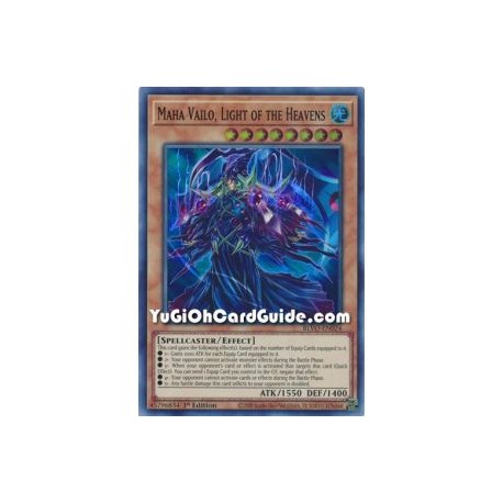 Maha Vailo, Light of the Heavens (Super Rare)