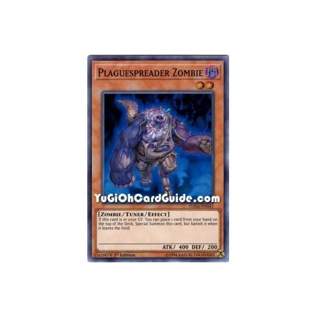 Plaguespreader Zombie (Super Rare)