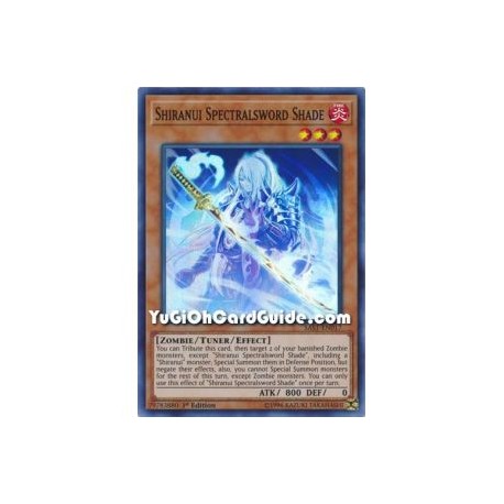 Shiranui Spectralsword Shade (Super Rare)