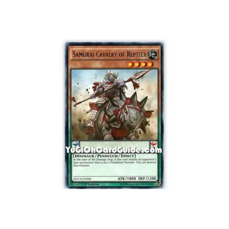 Samurai Cavalry of Reptier (Rare)