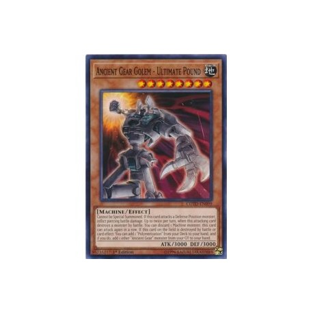 Ancient Gear Golem - Ultimate Pound (Common)