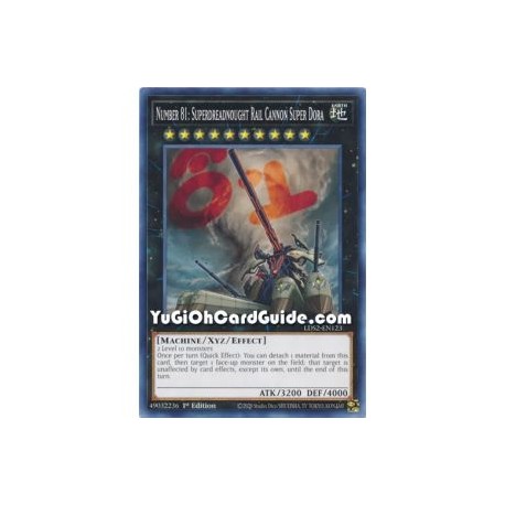 Number 81: Superdreadnought Rail Cannon Super Dora (Common)
