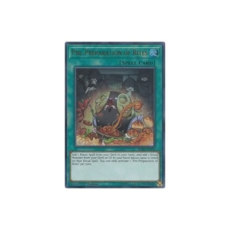 Pre-Preparation of Rites (Ultra Rare)