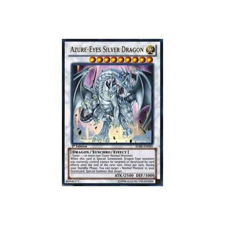 Azure-Eyes Silver Dragon (Ultra Rare)