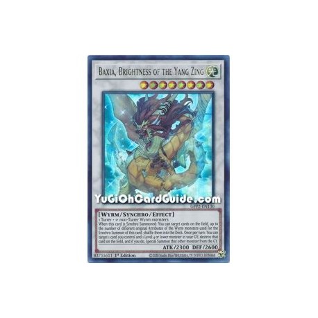 Baxia, Brightness of the Yang Zing (Secret Rare)