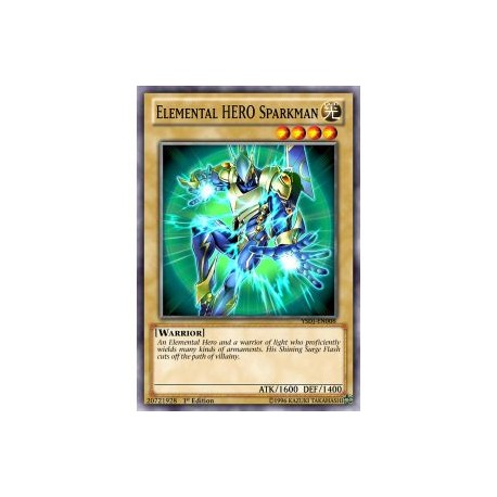 Elemental Hero Sparkman (Common)