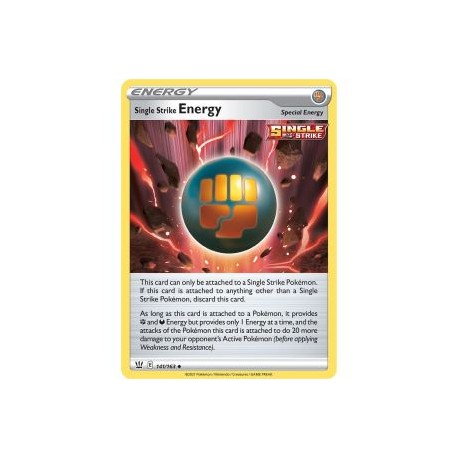 Single Strike Energy - Reverse