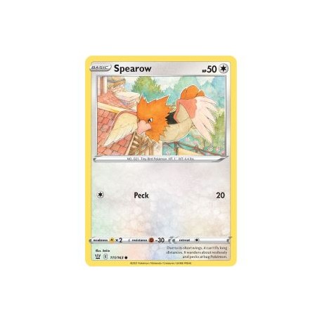 Spearow - Reverse