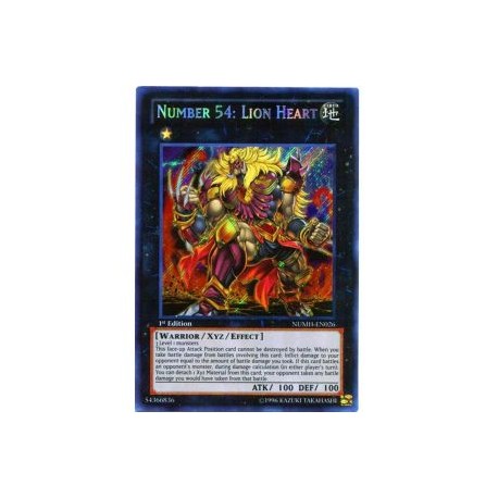 Number 54: Lion Heart (Secret Rare)