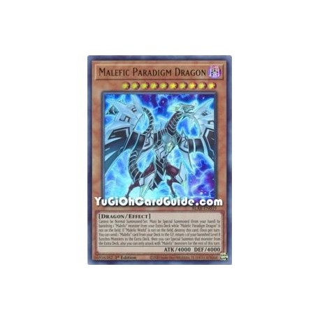 Malefic Paradigm Dragon (Ultra Rare)