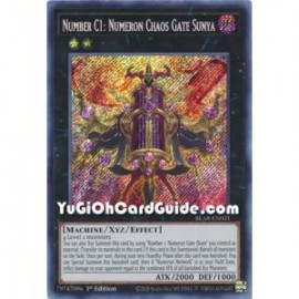 Number C1: Numeron Chaos Gate Sunya (Secret Rare)