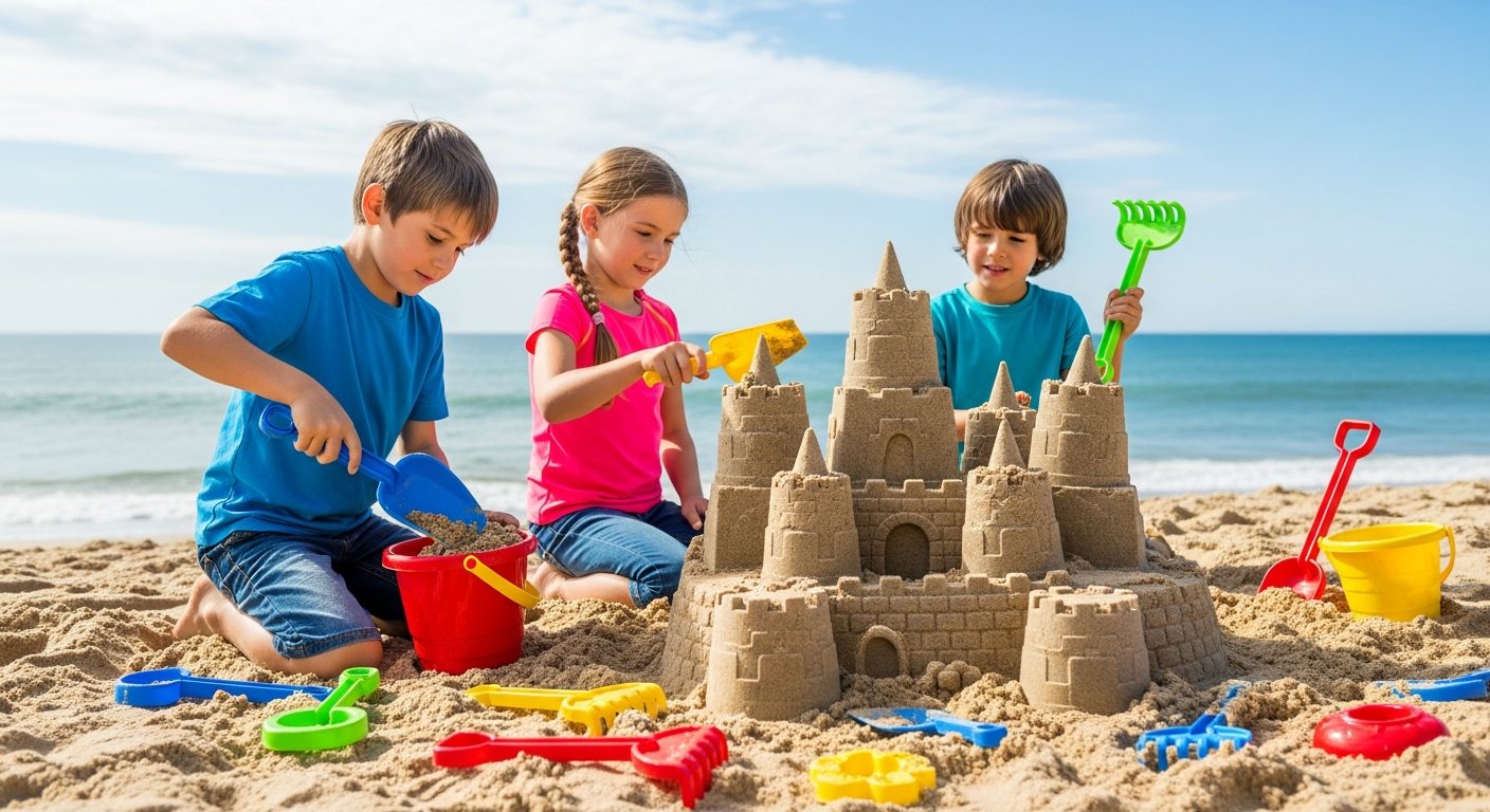 Todo para jugar en playa y alberca